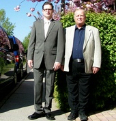 Die Geschäftsführer Wolf D. Berndt & Martin Berndt (v.l.n.r.)